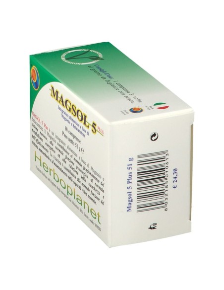 MAGSOL 5 PLUS 60 COMPRESSE