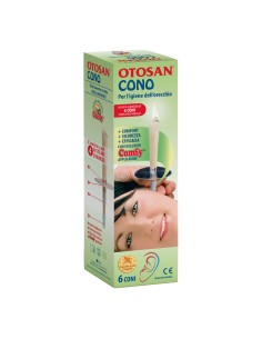 OTOSAN CONO IGIENE ORECCHIO+PROPOLI 6 PEZZI