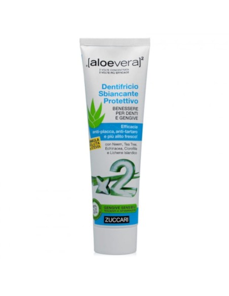ALOEVERA2 DENTIFRICIO SBIANCANTE PROTETTIVO CON STEVIA 100 ML