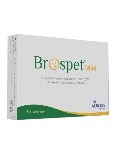 BROSPET MINI 20 COMPRESSE