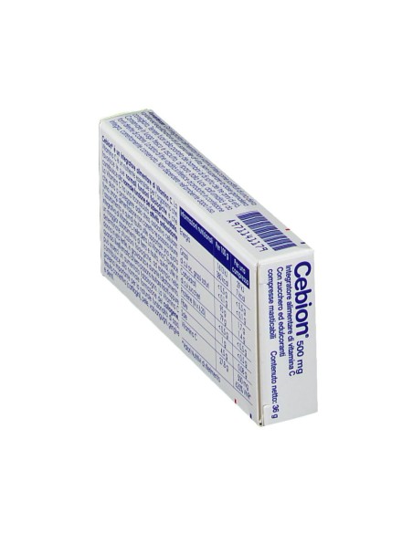 CEBION MASTICABILE LIMONE VITAMINA C 500 MG 20 COMPRESSE