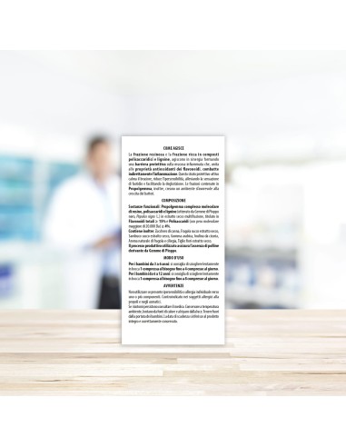 PROPOLGEMMA BAMBINI 45 COMPRESSE OROSOLUBILI 480 MG