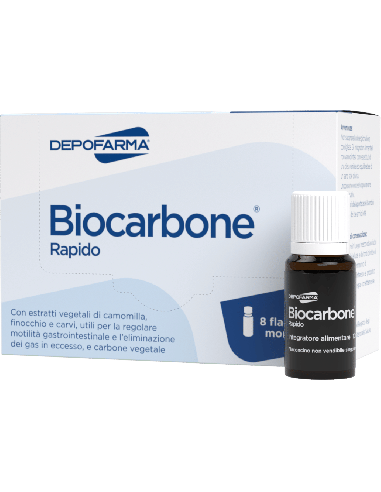 BIOCARBONE RAPIDO 8 FLACONCINI