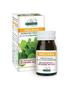 MELISSA ESTRATTO TITOLATO 60 PASTIGLIE