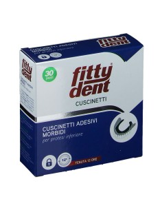FITTYDENT CUSCINETTI ADESIVI 30 PEZZI NF