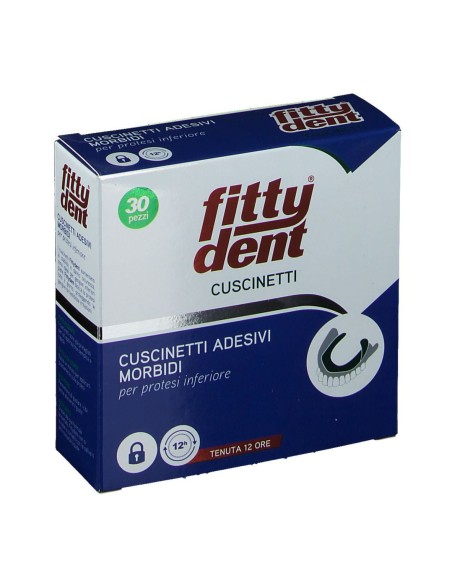 FITTYDENT CUSCINETTI ADESIVI 30 PEZZI NF