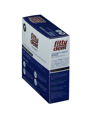 FITTYDENT CUSCINETTI ADESIVI 30 PEZZI NF