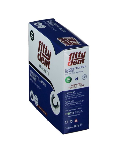 FITTYDENT CUSCINETTI ADESIVI 30 PEZZI NF