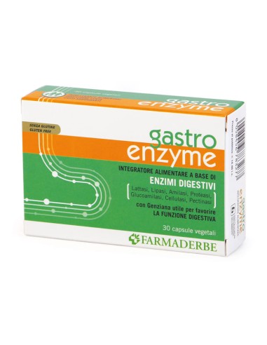 GASTRO ENZYME 30 CAPSULE VEGETALI