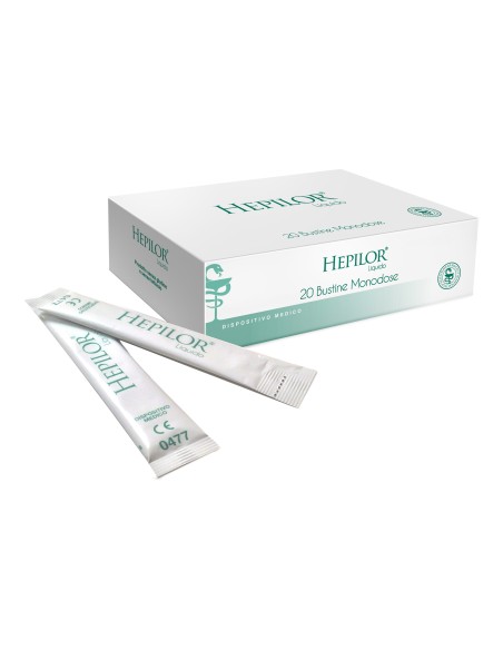 HEPILOR LIQUIDO 20 BUSTINE MONODOSE DA 10 ML