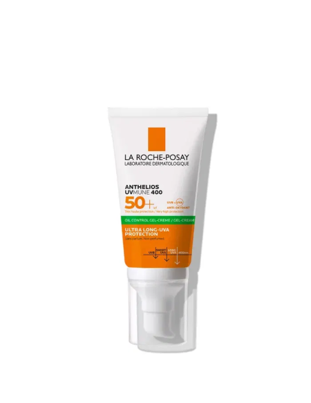 ANTHELIOS GEL CREMA OIL CONTROL SENZA PROFUMO UVMUNE SPF50+ 50 ML