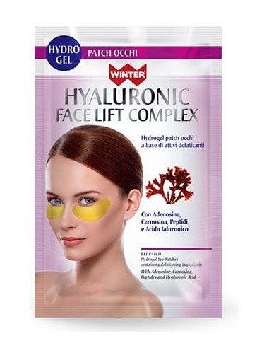 WINTER HYALURONIC FACE LIFT COMPLEX PATCH OCCHI RUGHE OCCHIAIE 2 PEZZI DA 1,5 G