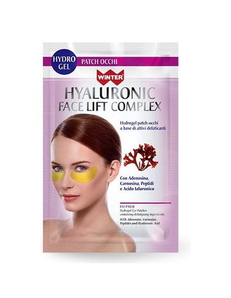 WINTER HYALURONIC FACE LIFT COMPLEX PATCH OCCHI RUGHE OCCHIAIE 2 PEZZI DA 1,5 G