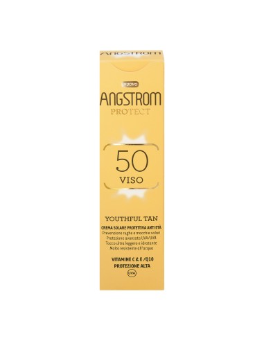 ANGSTROM PROTECT YOUTHFUL TAN CREMA SOLARE ULTRA PROTEZIONE ANTI ETA' 50+ 40 ML