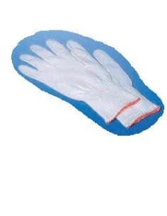 GUANTO NON CHIRURGICO IN COTONE BIANCO MISURA 9 IN BUSTA