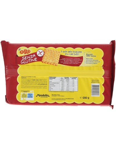 ORO SAIWA BISCOTTI SENZA GLUTINE 200 G
