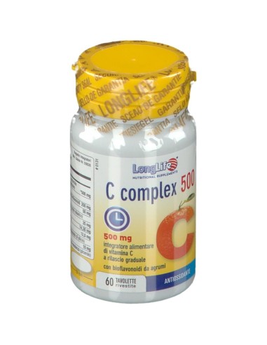 LONGLIFE C COMPLEX 500 TIME RELEASED 60 TAVOLETTE RIVESTITE