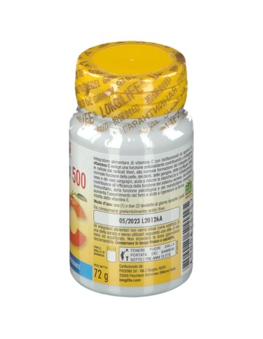 LONGLIFE C COMPLEX 500 TIME RELEASED 60 TAVOLETTE RIVESTITE