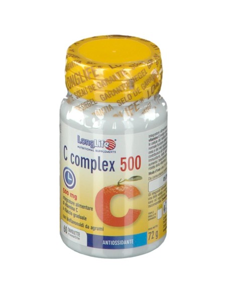 LONGLIFE C COMPLEX 500 TIME RELEASED 60 TAVOLETTE RIVESTITE