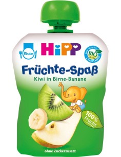 HIPP BIO FRUTTA FRULLATA PERA BANANA KIWI 90 G