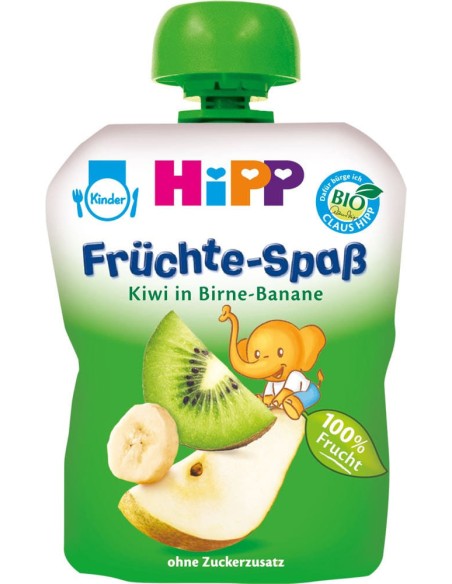 HIPP BIO FRUTTA FRULLATA PERA BANANA KIWI 90 G