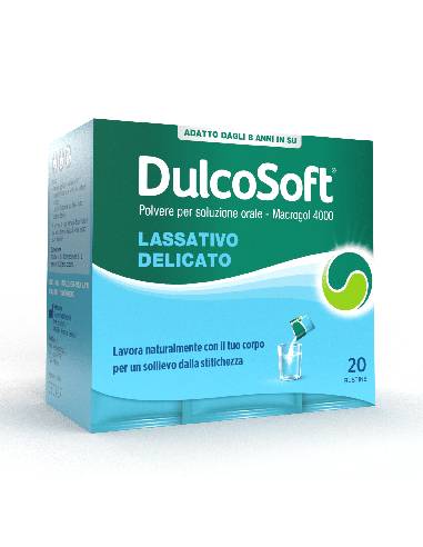 Dulcosoft Polvere per Soluzione Orale, Lassativo, Macrogol per Stitichezza