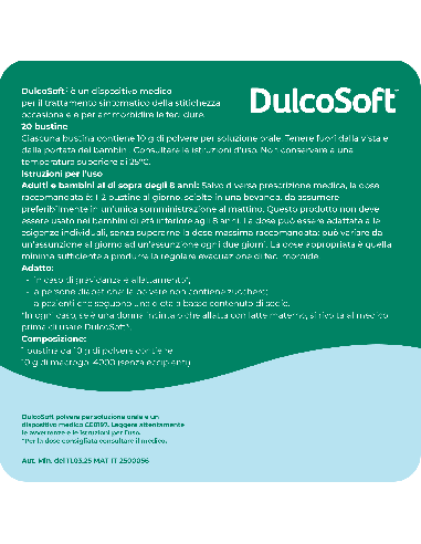 Dulcosoft Polvere per Soluzione Orale, Lassativo, Macrogol per Stitichezza