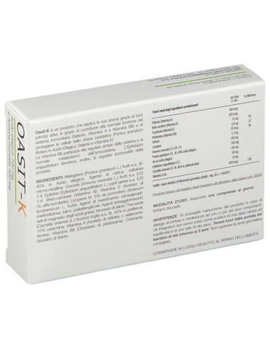 OASIT-K 20 COMPRESSE 750 MG