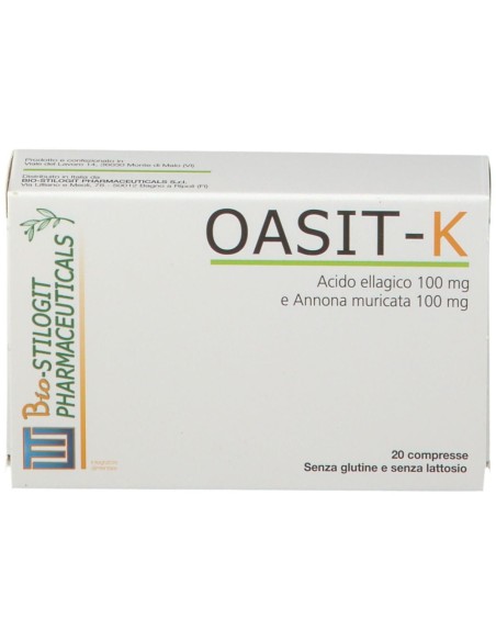 OASIT-K 20 COMPRESSE 750 MG