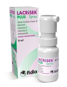 LACRISEK PLUS SPRAY SENZA CONSERVANTI SOLUZIONE OFTALMICA 8 ML