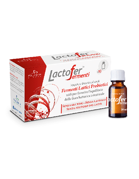 LACTOFER FERMENTI 10 FLACONCINI 10 ML