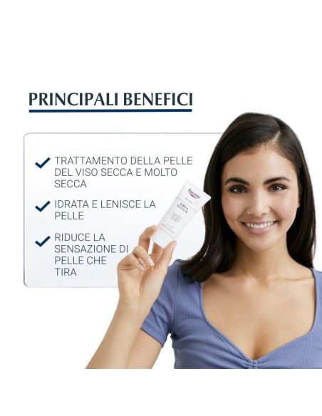 EUCERIN UREAREPAIR CREMA VISO 5% UREA 50 ML