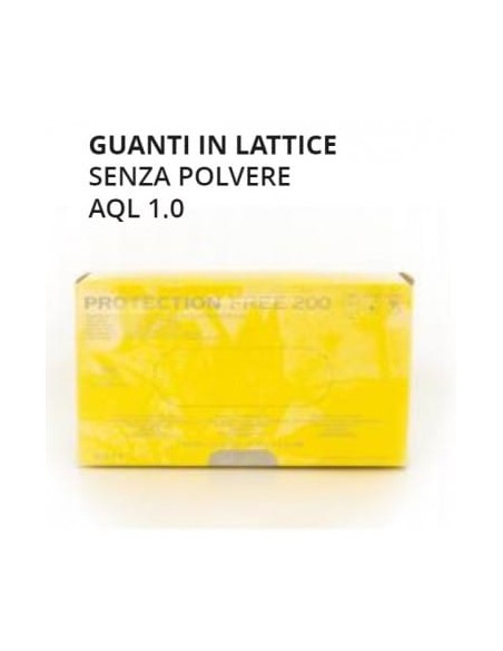GUANTI LATTICE SENZA POLVERE SMALL 100 PEZZI GAMMADIS