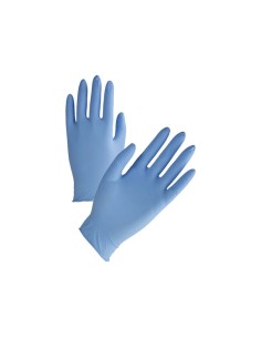 GUANTI NITRILE SENZA POLVERE LARGE 100 PEZZI GAMMADIS