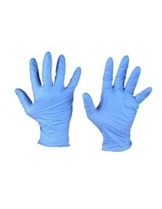 GUANTI NITRILE SENZA POLVERE MEDIUM 100 PEZZI GAMMADIS