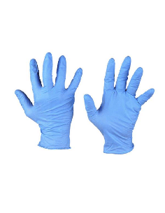 GUANTI NITRILE SENZA POLVERE SMALL 100 PEZZI GAMMADIS
