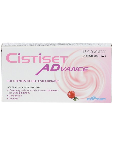 CISTISET ADVANCE 15 COMPRESSE