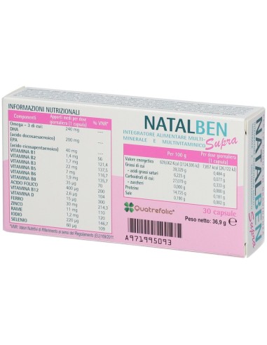 NATALBEN SUPRA 30 CAPSULE MOLLI