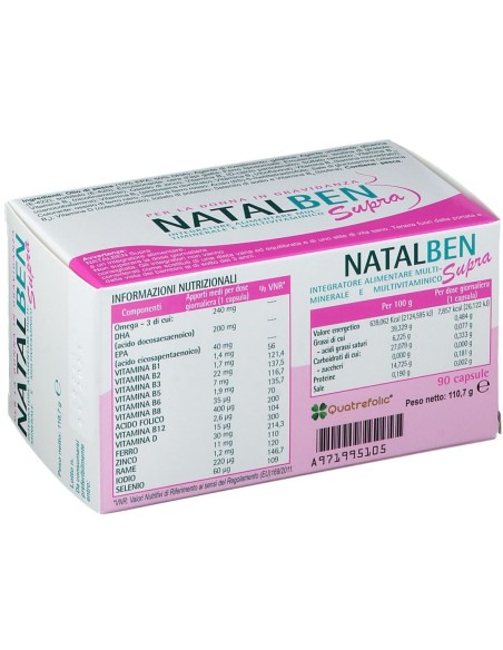 NATALBEN SUPRA 90 CAPSULE MOLLI
