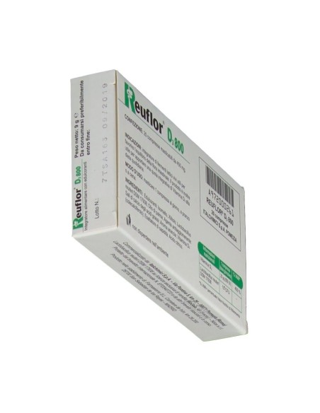 REUFLOR D3 800 20 COMPRESSE MASTICABILI AROMA ARANCIA