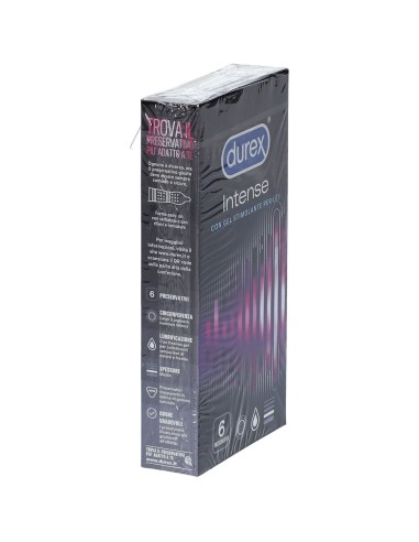 DUREX INTENSE ORGASMIC CONDOM 6 PEZZI