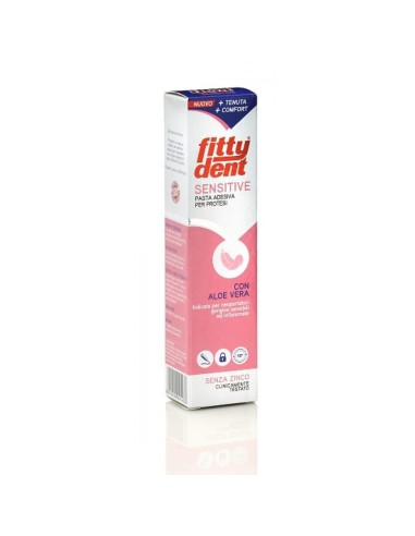 FITTYDENT SENSITIVE PASTA ADESIVA CON ALOE VERA 40 G