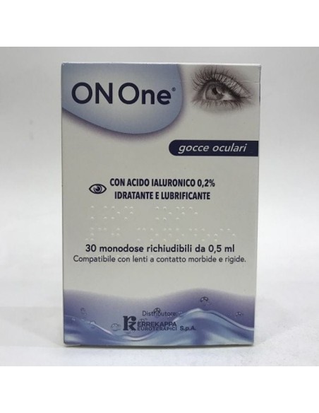 GOCCE OCULARI ONONE 30 MONODOSE STERILI DA 0,5 ML IN 6 STRIP