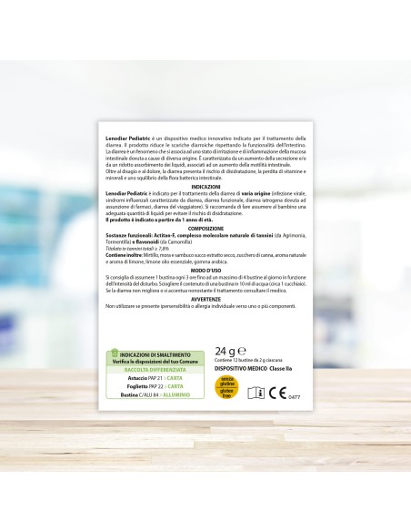 LENODIAR PEDIATRIC 12 BUSTINE 2 G