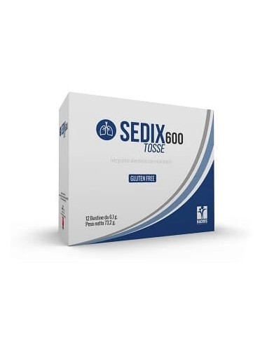 SEDIX 600 TOSSE 12 BUSTINE DA 6,1 G