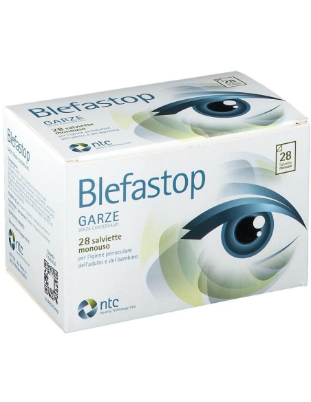 BLEFASTOP GARZA CON HY-TER IN COTONE PIEGATA CON FILO DI BARIO 28 PEZZI