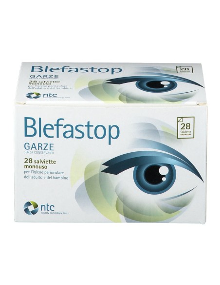 BLEFASTOP GARZA CON HY-TER IN COTONE PIEGATA CON FILO DI BARIO 28 PEZZI