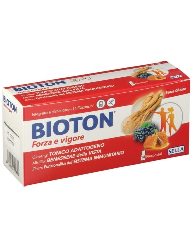 BIOTON GINSENG FORZA VIG 14 FLACONCINI