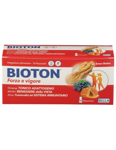 BIOTON GINSENG FORZA VIG 14 FLACONCINI