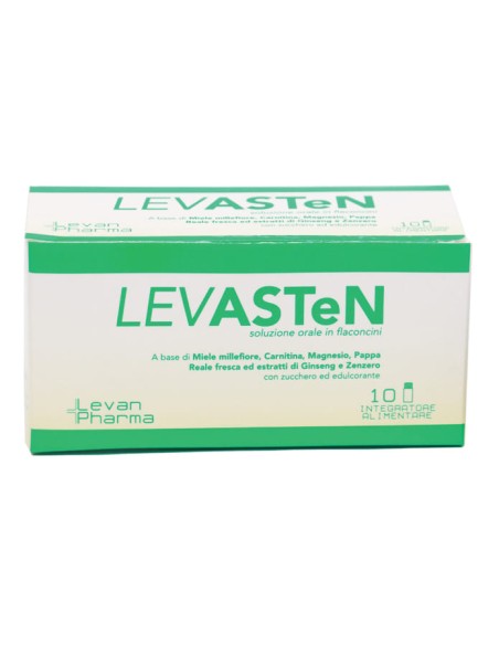 LEVASTEN 10 FLACONCINI DA 10 ML